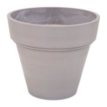 Pot Mega Collections Ecostone Planter - ø 35 cm - h 30 cm - Taupe