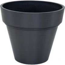 Mega Collections - Pot Ecostone Planter - ø 55 cm - h 51 cm - Noir