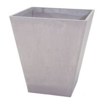 Mega Collections - Pot Ecostone Square - 48 x 57 cm - Taupe
