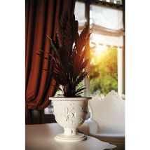 Pot of Love Rosso fiamma Vaso decorativo in polietilene originale Slide colorato giardino di design esterno interno bar ristorante hotel
