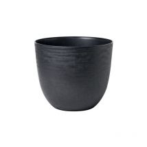 Teraplast - pot rond re-pot over Ø38 h 32 avec réserve d'eau gris 33706038241