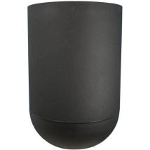 Bac A Fleurs - Riviera - Granit Tulipe - Plastique - D50 X H71 Cm - Noir