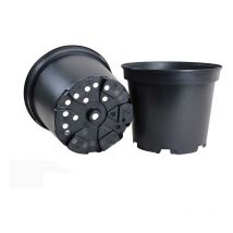 Soparco - Pot rond 2 litres pour semis (Carton de 114 pièces) - Couleur Noir