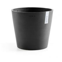 Pot Rond Amsterdam 40 Gris Foncé - ø 40 x h. 35 cm - 28 l - Ecopots