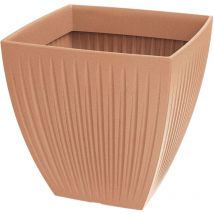 Pot Latia Carré midl Ø30x30 Terre Cuite
