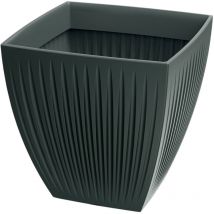 Pot de Fleur Latia Carré midl Ø40x40 Anthracite