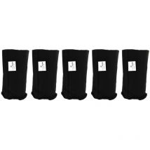 Pot de plantation textile 1.5 litres Lot de 5