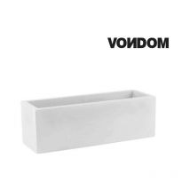Vondom - Pot Modèle Jardinera - Blanc mat - 100cm