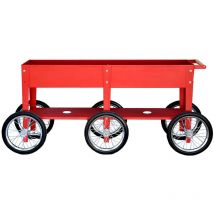 Garden acier parterre surélevé Usine à herbes Wheels - Herstera