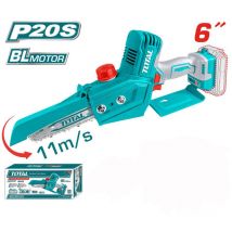 Potatore a batteria motosega potatrice 20V 6' (15cm) batteria non inclusa Total