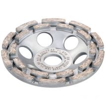 Metabo - Muela de copa diamantada 125 mm Béton classic para lijadora de hormigón