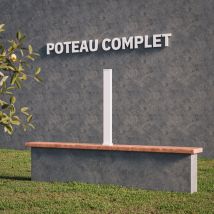 Poteau Complet slim 90 cm