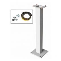 Poteau de support pour armoire ou coffret électrique
