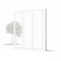 Mon Marché Déco - Poteaux de Terminaison Kit Verrière - Blanc