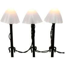 Peragashop - Poteau Led En Forme De Champignon Avec 8 Fonctions Pour L'extérieur 491762