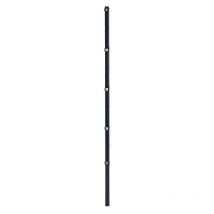 Poteau pour clôture à double barreaux 210 cm ral 7016 Clôture de jardin