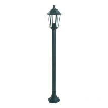 Potelet Lumineux Extérieur 60W max E27 Fonte Noir loan