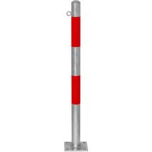 Poteau de blocage Morion – Acier galvanisé – Ø 60 mm – Hauteur 1000 mm – Sécurité intérieure et extérieure
