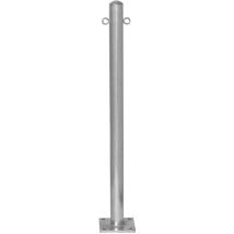 Poteau de délimitation Morion – Acier galvanisé – 60 mm diamètre – 1000 mm hauteur – Sécurité intérieure et extérieure