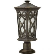 Enzo - 1 petite lumière de piédestal extérieur automne IP44, E27 - Elstead