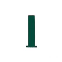 4M - Potelet Hauteur 1200mm Section 100X40 Avec Platine Couleur Vert 6005