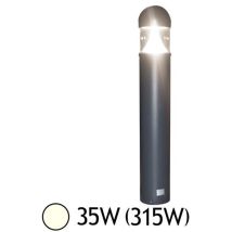 Vision-el - Potelet led forsythia - 35W Miidex Lighting blanc-neutre-4000k - anthracite