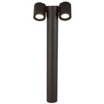 Maytoni - Wall Street Borne d'éclairage extérieure noire, 2 lumières IP54, GU10