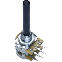 9708 9708 Potenziometro rotativo Stereo 0.25 w 100 kΩ 1 pz. - Potentiometer Service
