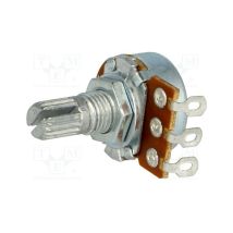Srpassives - Potentiomètre 2k2 Logarithmique à arbre court en métal extrudé R16148-1a-1-a2k2