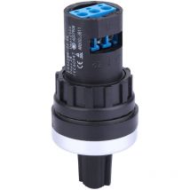 Ineasicer - Potentiomètre La42dwq Potentiomètre Simple Cercle Ajustable à Vitesse Variable De Haute Précision 22mm 5k La Résistance Peut Être Ajustée