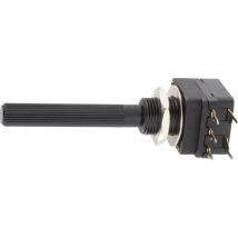 Piher PC16SH-10IP06103A2020IMTA PC16SH-10IP06103A2020IMTA Potentiomètre rotatif avec interrupteur mono 0.2 W 10 kΩ 1 pc(s) W13496