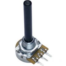 9809 9809 Potentiomètre rotatif mono 0.4 w 220 kΩ 1 pc(s) W36786 - Potentiometer Service