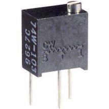 Vishay T63YB254KT20 T63YB254KT20 Potentiomètre variable 12 tours linéaire 0.25 W 200 kΩ 4320 ° 1 pc(s) W51759