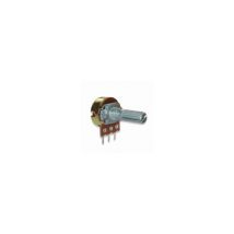 Potentiomètre 1k Logarithmique à arbre court en métal extrudé R16148-1a-2-a1k