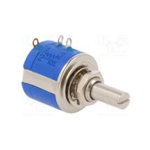 Srpassives - Potentiomètre multitour Précision 10k 2w 5% Arbre métallique 6,35mm Pot linéaire2218m-10k