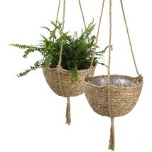 Pots de fleurs suspendus d'extérieur Plantes d'intérieur Pot de fleurs panier suspendu 1 article