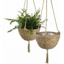 Pots de fleurs suspendus d'extérieur Plantes d'intérieur Pot de fleurs panier suspendu