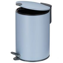 Poubelle 3l mats 23cm metalbleu brouillardn Kela Line - 23611