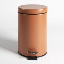 poubelle 3l lady métal terracota