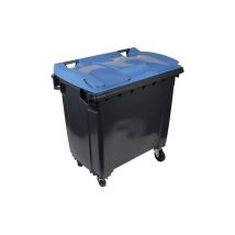 Bac roulant de tri sélectif 770l
