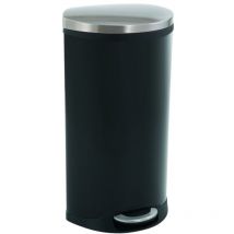 EKO - Poubelle à pédale Shell Bin 30L Noir