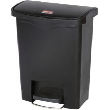 Poubelle à pédale Slim Jim 30 l Noir Rubbermaid
