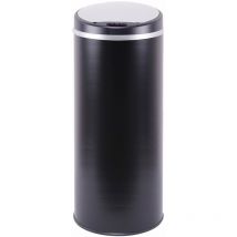 Poubelle de cuisine automatique soho Noir Acier inoxydable 42 l