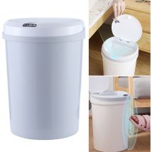 Poubelle automatique avec capteur intelligent 12l - grise