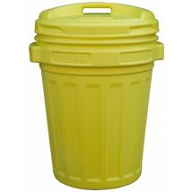 Bidon avec couvercle à vis et fermeture hermétique 70 Lt. Yellow - Yellow