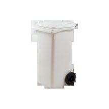 Poubelle blanche poubelle poubelle a roulettes poubelle 120 Lt