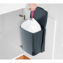 Seau intérieur en plastique, noir, 0 cm - Brabantia