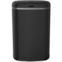 Poubelle de cuisine automatique LOGAN Noir Acier inoxydable 58 L