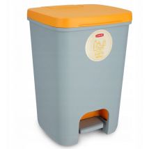 Curver Corbeille Poubelle 20 l Jaune