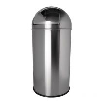 Poubelle D.360xH745 mm 50 l acier inoxydable